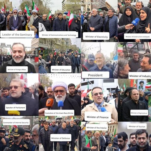 Liderii iranieni au ieşit în stradă în semn de sfidare faţă de Statele Unite şi Israel. Alte evenimente care marchează a 14-a zi a războiului