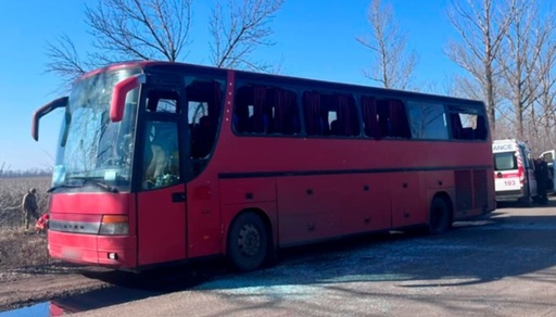 Trei morţi şi patru răniţi în estul Ucrainei, într-un atac rus cu rachetă care a lovit un autobuz, într-un sat în districtul oraşului Kupiansk