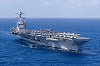 USS Gerald R. Ford, cel mai mare portavion din lume, va pleca spre insula Creta pentru reparaţii. Joacă un rol cheie în războiul dintre SUA şi Israel împotriva Iranului, dar a întâmpinat probleme în timpul misiunii sale prelungite, inclusiv un incendiu