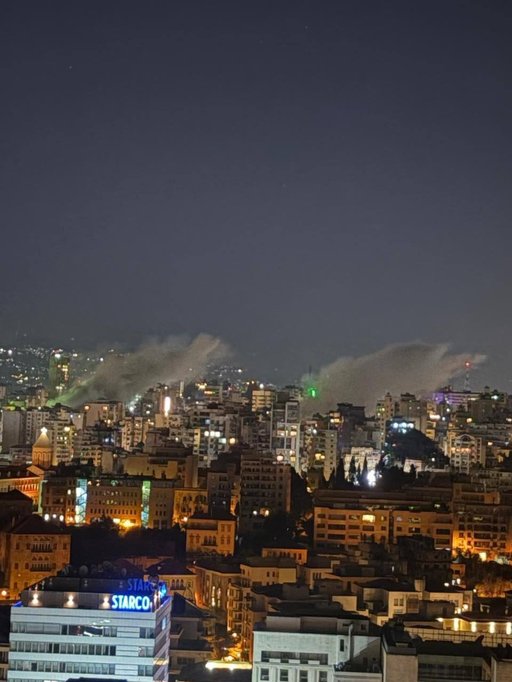 UPDATE - Atacuri israeliene în centrul Beirutului: cel puţin şase morţi şi 24 de răniţi