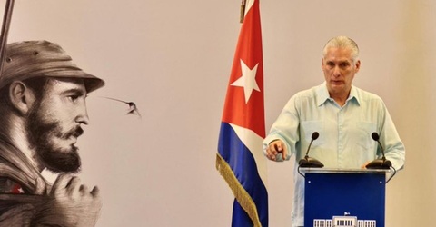 Preşedintele cubanez Miguel Diaz-Canel îi promite o ”rezistenţă indestructibilă” lui Trump, care vrea să ”ia” Cuba