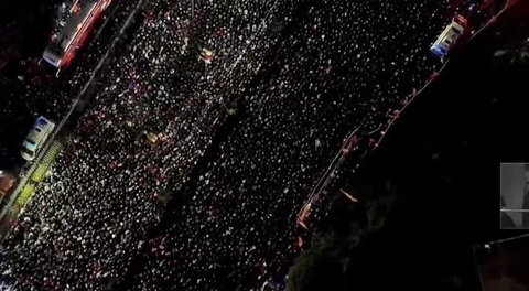 Mii de manifestanţi la Istanbul, la un an de la arestarea primarului Ekrem Imamoglu