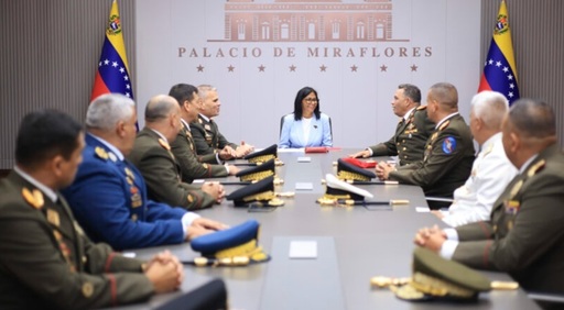 Preşedinta interimară venezueleană Delcy Rodriguez anunţă înlocuirea întregului Înalt Comandament Militar venezuelean, după destituirea ministrului Apărării