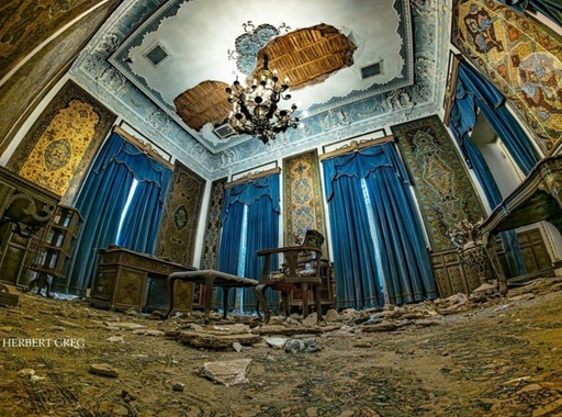 Palatul istoric Saadabad din nordul Teheranului, în care se află muzee şi reşedinţa preşedintelui iranian, avariat în atacuri americano-israeliene în Războiul din Iran