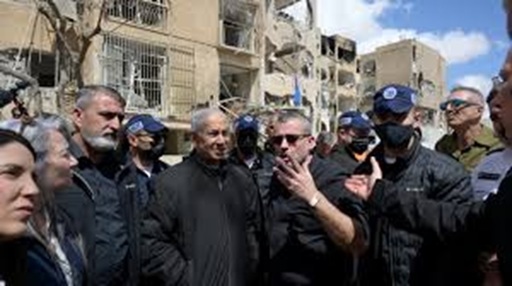 Netanyahu vizitează oraşul Arad după atacul iranian, în timp ce Israelul anunţă acţiuni de distrugere a podurilor din sudul Libanului, pentru a tăia liniile Hezbollah