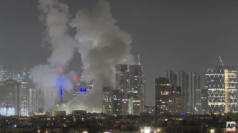 Presa de stat iraniană anunţă că „un nou val de rachete” a fost lansat asupra Israelului / Parlamentul israelian îşi întrerupe temporar şedinţa din cauza rachetelor care se apropie
