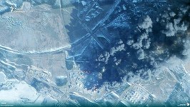 Incendiu în portul rusesc Ust-Luga de la Marea Baltică, în urma unui atac masiv cu drone al Ucrainei 