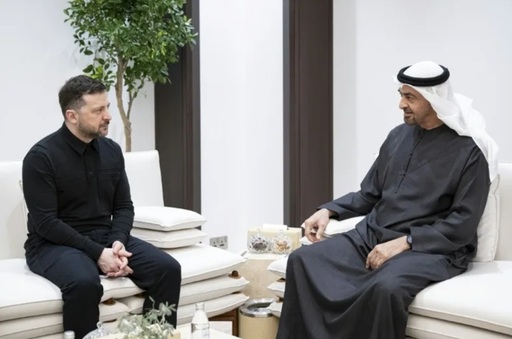 Zelenski anunţă că Ucraina şi Emiratele Arabe Unite au ”convenit să coopereze” în domeniul apărării