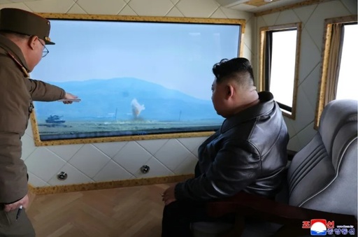 Kim Jong Un supervizează un nou test de motor de ICBM cu combustibil solid pe bază de fibră de carbon