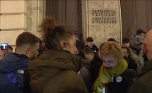 Ciocniri între studenţi şi poliţie la Belgrad, după percheziţii în birourile Universităţii - VIDEO