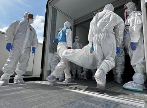 Moscova anunţă că a predat Kievului 1.000 de cadavre de militari ucraineni în schimbul a 41 de cadavre de militari ruşi