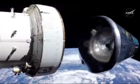 Capsula Orion a misiunii Artemis II se pregăteşte să intre în atmosfera Pământului, după o călătorie istorică până la Lună şi înapoi - VIDEO