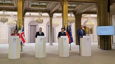 Macron şi Starmer cer, după Conferinţa de la Paris, să nu se impună taxe de trecere a Strâmtorii Ormuz