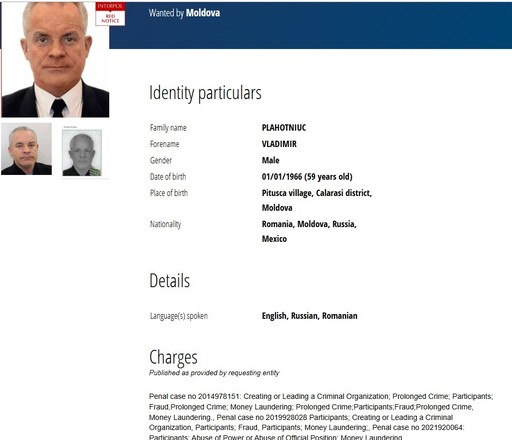 Republica Moldova - Oligarhul Vladimir Plahotniuc, condamnat la 19 ani de închisoare