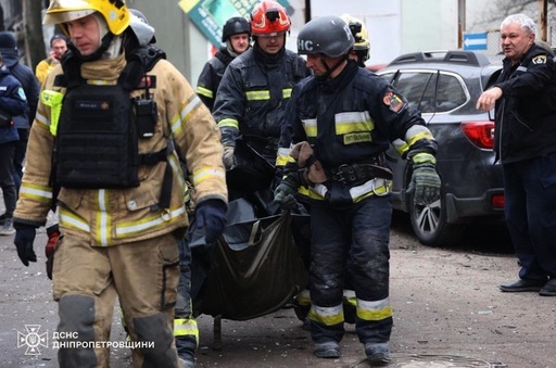 Ucraina - Cel puţin doi morţi, un dispărut şi opt răniţi într-un atac rus la Dnipro