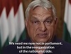 Viktor Orban anunţă că renunţă la mandatul de deputat, după 36 de ani. ”În acest moment, eu nu sunt necesar în Parlament, ci în reorganizarea taberei naţionale”
