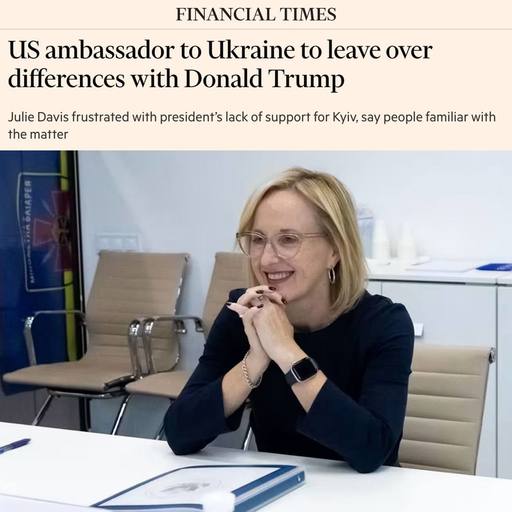 Ambasadoarea SUA în Ucraina îşi va da demisia