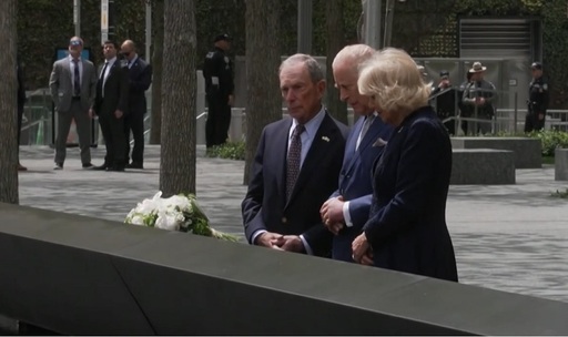 Charles al III-lea şi-a exprimat „solidaritatea” cu Statele Unite la memorialul dedicat evenimentelor din 11 septembrie - VIDEO