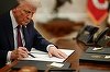 Donald Trump declară într-o scrisoare adresată Congresului că ostilităţile împotriva Iranului sunt „încheiate“