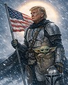 Casa Albă publică o imagine cu Trump în rolul Mandalorianului pentru a sărbători Ziua Star Wars