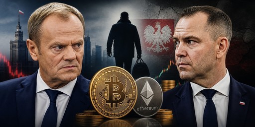 Un magnat fugar şi milioane în criptomonede - scandalul din Polonia care alimentează conflictul dintre Tusk şi Nawrocki