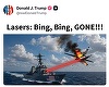 O frenezie a lui Trump pe Truth Social, ”Lasers: Bing, bing”, relansează zvonuri despre sănătatea sa mentală