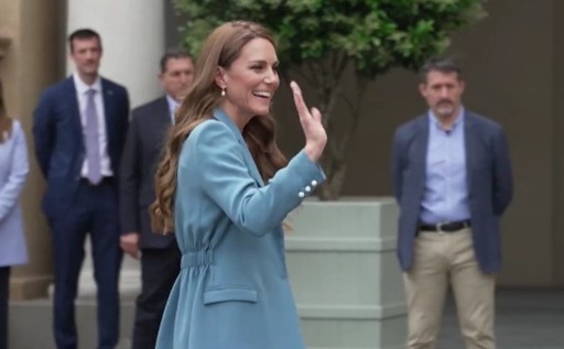 Prinţesa Kate a fost primită călduros în Italia, în prima sa vizită oficială în străinătate de la tratamentul împotriva cancerului