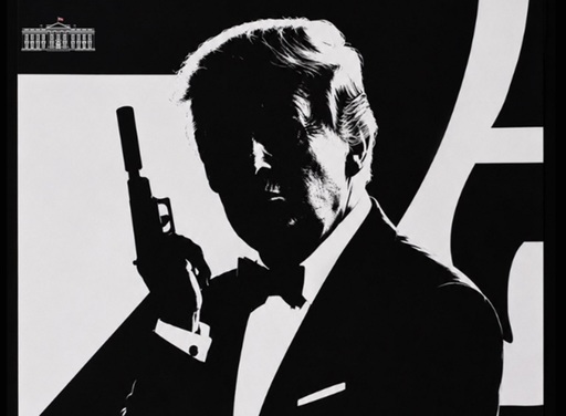 Trump îşi pune, cu ajutorul AI, smokingul lui James Bond şi este ironizat pe reţele de socializare