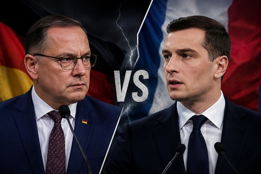 Liderii extremei dreapta din Germania şi Franţa nu se plac. Bardella este criticat pentru sprijinul acordat lui Merz