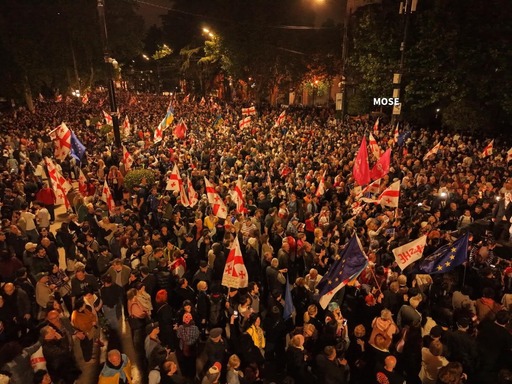 Georgia - Mii de manifestanţi pro-UE s-au mobilizat de Ziua Independenţei - VIDEO