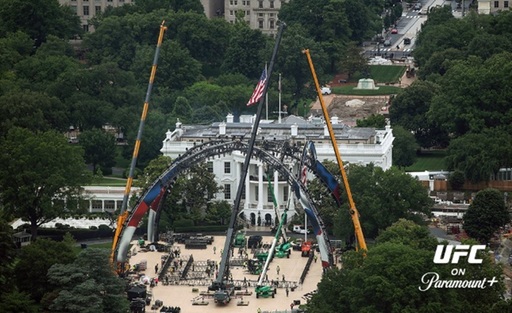 Construcţia unei arene MMA la Casa Albă, în care urmează să aibă loc şase lupte de ziua de naştere a lui Trump, la 14 iunie, a început