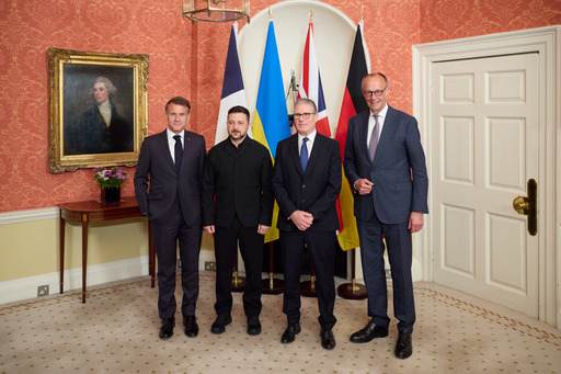 Parisul, Berlinul şi Londra susţin propunerea lui Zelenski privind un „dialog direct” între Ucraina şi Rusia / Declaraţia comună a liderilor E3 şi a liderului ucrainean