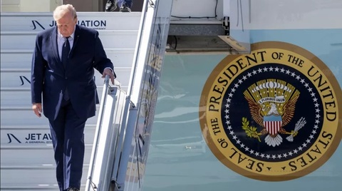 Trump soseşte la Évian-les-Bains, la un summit G7
