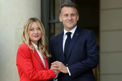 Macron şi Meloni îşi demonstrează ”buna înţelegere” pe Coasta de Azur