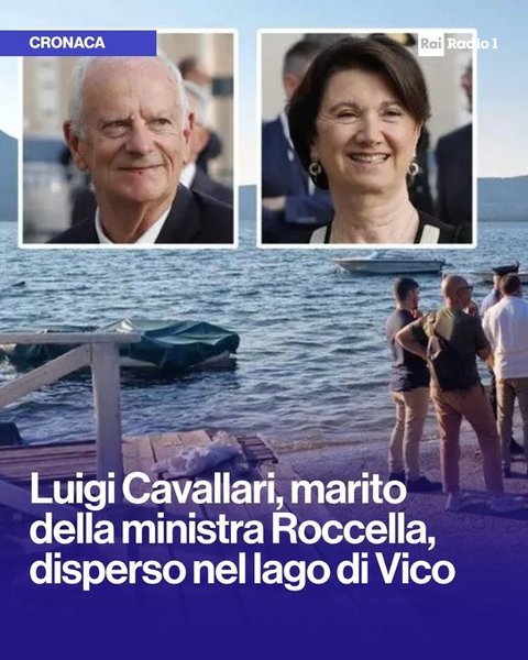 Italia: Soţul Eugeniei Roccella, ministrul italian al Familiei, este dat dispărut într-un lac