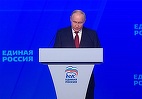 Putin promite, la un Congres al Partidului său Rusia Unită în vederea alegerilor legislative din septembrie, să ”înfrunte provocările” şi să ”asigure” securitatea Rusiei împotriva atacurilor Ucrainei. ”Vedem problemele. Le recunoaştem şi le vom răspunde”