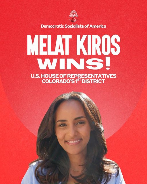 SUA - Aripa socialistă din Partidul Democrat devine tot mai populară. Melat Kiros o învinge pe experimentata Diana DeGette în alegerile primare din Colorado pentru Camera Reprezentanţilor