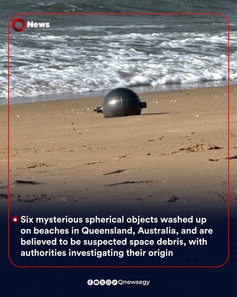 Australia investighează originea unor sfere misterioase aduse de valuri pe plajă