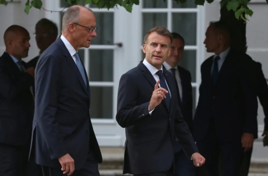 Parisul și Berlinul vor o ”relansare” în domeniul apărării, la un Consiliu al Miniștrilor comun, la Castelul Augustusburg, în Germania și să treacă peste eșecul avionului lor comun