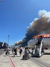 Franţa - Doi pompieri şi-au pierdut viaţa în timp ce încercau să stingă un incendiu izbucnit în apropierea aeroportului Bordeaux-Merignac