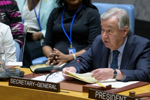 Situaţia în O.Mijlociu a ”scăpat de sub control” şi se află ”la marginea inimaginabilului”, avertizează secretarul general al ONU Antonio Guterres în Consiliul de Securitate