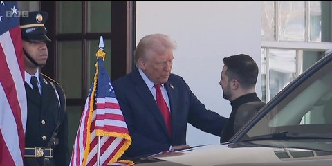 Preşedintele Volodimir Zelenski a sosit la Casa Albă