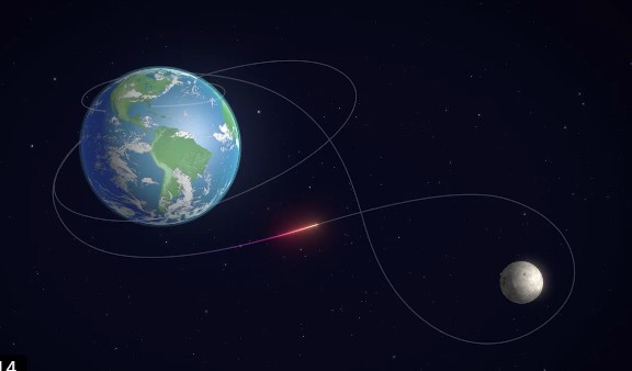 Un fragment dintr-o rachetă SpaceX, de dimensiunea unui bloc cu cinci etaje, se prăbușește miercuri dimineață pe Lună. Ce se poate întâmpla?