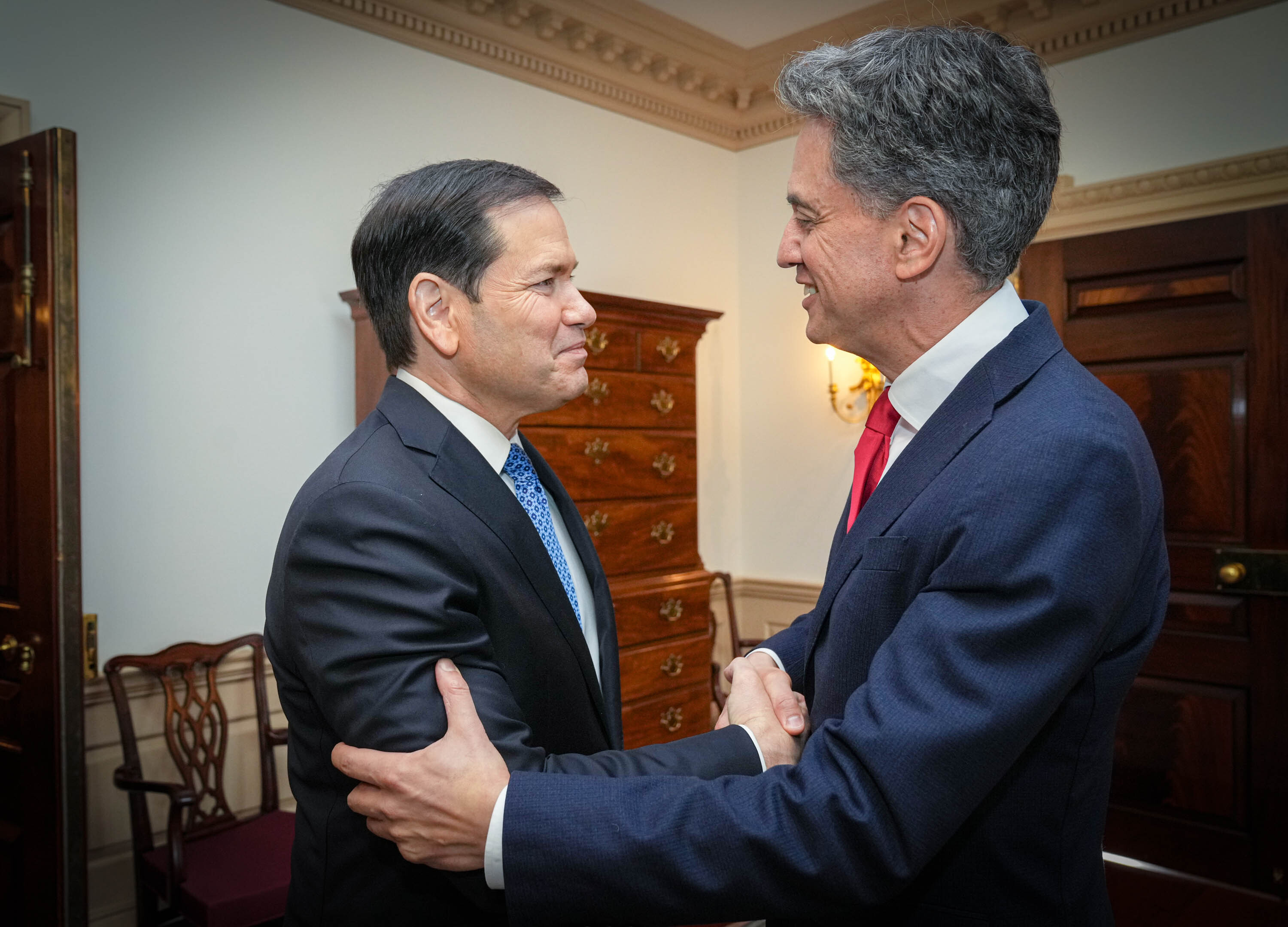Marco Rubio a discutat la Washington cu noul ministru britanic de externe despre războiul din Ucraina și despre asumarea de către Europa a unui rol mai important în asigurarea propriei securități