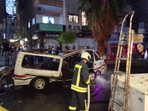 Cel puţin doi morţi şi 13 răniţi în Siria, în explozia unui minibuz de transport în comun la Jaramana, la periferia de sud-est a Damascului