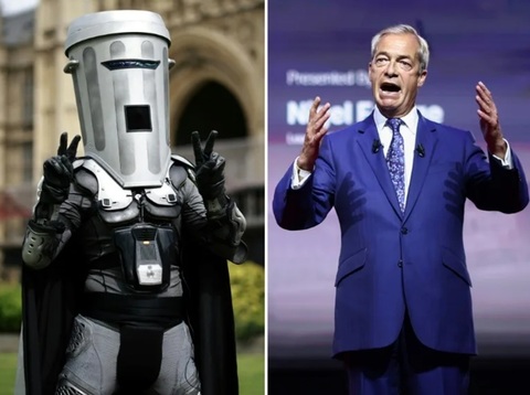 Nigel Farage, reales deputat, boicotat de partide, candidatul satiric Contele Cap de Pubelă obţine un scor fără precedent de 27%