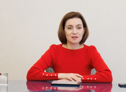 Maia Sandu susţine că Rusia trimite intenţionat unele drone în R. Moldova