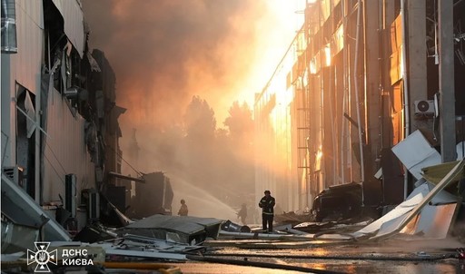 Kievul este ţinta unor atacuri ruse cu rachete balistice. Două femei a murit şi 12 persoane sunt rănite