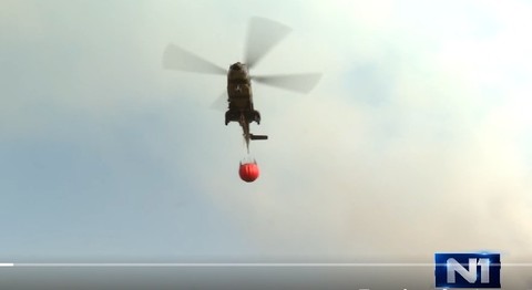 UE trimite elicoptere şi pompieri în Serbia pentru a combate incendiile forestiere