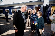Maia Sandu şi liderii Marii Britanii, Estoniei, Luxemburgului şi preşedintele Consiliului European au sosit la Kiev pentru a marca Ziua Independenţei Ucrainei